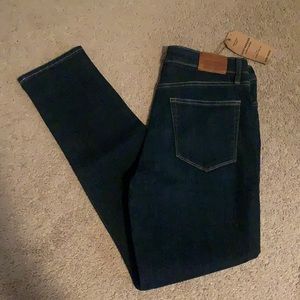 NWT Lucky Brand Hayden Skinny High Rise dark wash jeans size 10